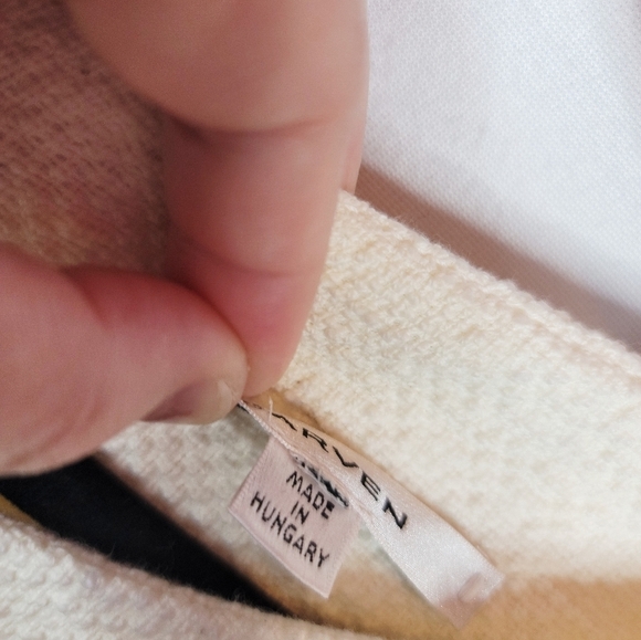 Carven Color Block Tweed Sheath Dress - Picture 6 of 8